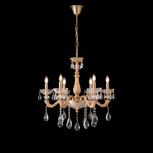 Люстра Crystal Lux ELIZABETH SP6 BRASS фото 2 Люстра Crystal Lux ELIZABETH SP6 BRASS фото 2